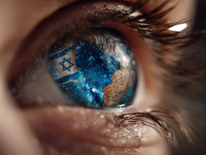 Galactic Eye Reflection V2 Vinyl Car Decal Sticker – Waterproof & UV-Resistant 6.1866666666666665"