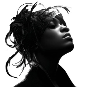 Black Woman V3 Vinyl Car Decal Sticker – Waterproof & UV-Resistant 6.826666666666667"