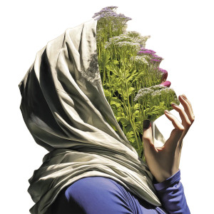 Flower-Addicted Woman Vinyl Car Decal Sticker – Waterproof & UV-Resistant 3.4133333333333336"