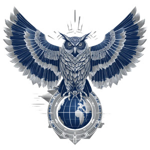 Majestic Owl Emblem Vinyl Car Decal Sticker – Waterproof & UV-Resistant 6.826666666666667"
