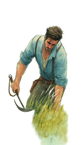 D&D Grass Cutter Vinyl Car Decal Sticker – Waterproof & UV-Resistant 4.8533333333333335"