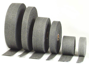 Ultimate Heat Protection Exhaust Wrap | 15 Foot Roll | Black Composite Fiberglass | Withstands 1200F Direct Heat 2000F Radiant Heat Ultimate Heat Protection Exhaust Wrap | 15 Foot Roll | Black Composite Fiberglass | Withstands 1200F Direct Heat 2000F Radiant Heat