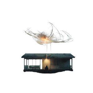 Lost In Rain Vinyl Car Decal Sticker – Waterproof & UV-Resistant 6.826666666666667"