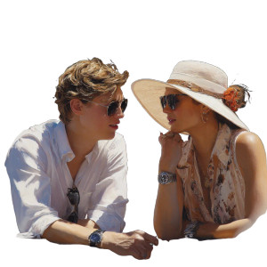 Stylish Couple Chatting Vinyl Car Decal Sticker – Waterproof & UV-Resistant 3.4133333333333336" Stylish Couple Chatting Vinyl Car Decal Sticker – Waterproof & UV-Resistant 3.4133333333333336"