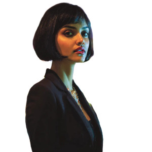 Businesswoman Portrait V5 Vinyl Car Decal Sticker – Waterproof & UV-Resistant 3.4133333333333336"