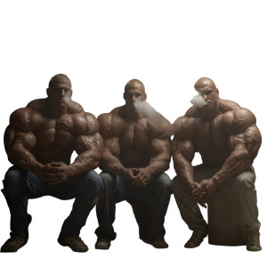 Synthol Bodybuilders Smoking Vinyl Car Decal Sticker – Waterproof & UV-Resistant 6.826666666666667"