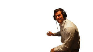 Young Podcaster Vinyl Car Decal Sticker – Waterproof & UV-Resistant 5.4