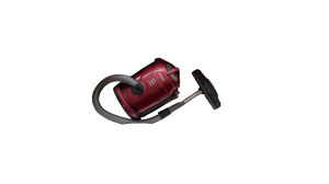 Red Vacuum Delivery Vinyl Car Decal Sticker – Waterproof & UV-Resistant 5.4