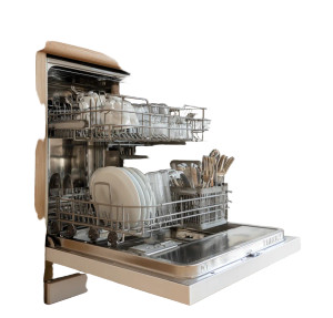 Modern Dishwasher Close-Up Vinyl Car Decal Sticker – Waterproof & UV-Resistant 6.826666666666667"