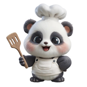 Chef Panda V2 Vinyl Car Decal Sticker – Waterproof & UV-Resistant 6.826666666666667" Chef Panda V2 Vinyl Car Decal Sticker – Waterproof & UV-Resistant 6.826666666666667"