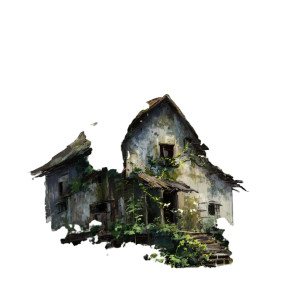 Abandoned House Greenery Vinyl Car Decal Sticker – Waterproof & UV-Resistant 3.4133333333333336" Abandoned House Greenery Vinyl Car Decal Sticker – Waterproof & UV-Resistant 3.4133333333333336"