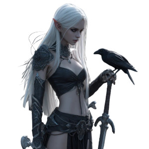 Terrifying Elf Warrior V3 Vinyl Car Decal Sticker – Waterproof & UV-Resistant 3.4133333333333336"