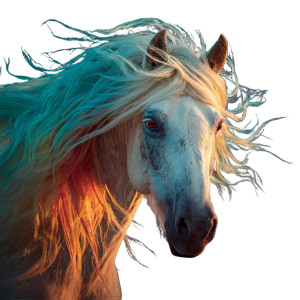 Colorful Mane Horse Vinyl Car Decal Sticker – Waterproof & UV-Resistant 3.4133333333333336" Colorful Mane Horse Vinyl Car Decal Sticker – Waterproof & UV-Resistant 3.4133333333333336"