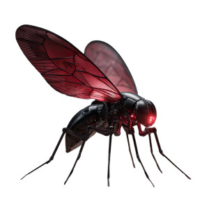 Mosquito Drones Army Vinyl Car Decal Sticker – Waterproof & UV-Resistant 3.4133333333333336"