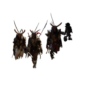 Krampus Hikers Vinyl Car Decal Sticker – Waterproof & UV-Resistant 6.826666666666667" Krampus Hikers Vinyl Car Decal Sticker – Waterproof & UV-Resistant 6.826666666666667"