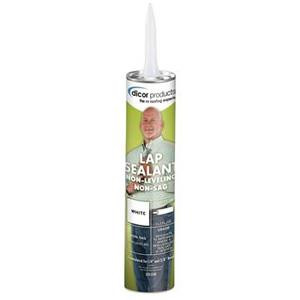 Dicor Corp. Dove White Roof Sealant | Self-Leveling Paste for EPDM/ Dicor Diflex II / Britek TPO | 10.3oz Tube