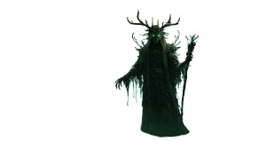 Evil Forest Druid Vinyl Car Decal Sticker – Waterproof & UV-Resistant 2.72"