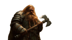 Gimli Portrait Vinyl Car Decal Sticker – Waterproof & UV-Resistant 2.72"