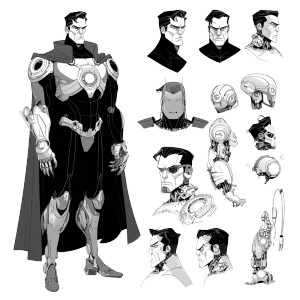 Noir Gothic Android Vinyl Car Decal Sticker – Waterproof & UV-Resistant 3.4133333333333336"