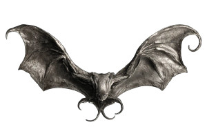 Black Metal Wings Vinyl Car Decal Sticker – Waterproof & UV-Resistant 2.986666666666667"