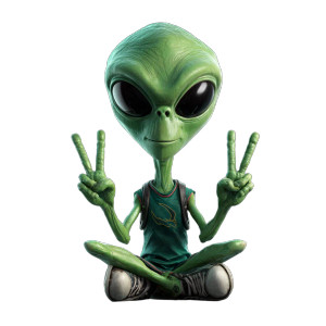 Giant Cartoon Alien Vinyl Car Decal Sticker – Waterproof & UV-Resistant 3.4133333333333336" Giant Cartoon Alien Vinyl Car Decal Sticker – Waterproof & UV-Resistant 3.4133333333333336"