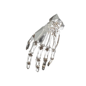 Crystal Skeleton Hand Vinyl Car Decal Sticker – Waterproof & UV-Resistant 3.4133333333333336"
