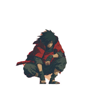 Uchiha Madara Power Vinyl Car Decal Sticker – Waterproof & UV-Resistant 3.4133333333333336"