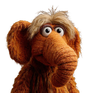 Snuffy The Muppet Vinyl Car Decal Sticker – Waterproof & UV-Resistant 3.4133333333333336"
