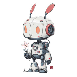 Cute Vexx Robot Vinyl Car Decal Sticker – Waterproof & UV-Resistant 3.4133333333333336" Cute Vexx Robot Vinyl Car Decal Sticker – Waterproof & UV-Resistant 3.4133333333333336"