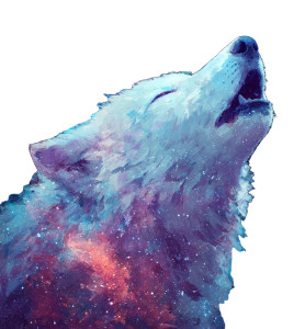 White Wolf Howling Vinyl Car Decal Sticker – Waterproof & UV-Resistant 3.6