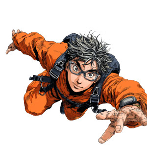 Manga Skydiver Vinyl Car Decal Sticker – Waterproof & UV-Resistant 3.4133333333333336" Manga Skydiver Vinyl Car Decal Sticker – Waterproof & UV-Resistant 3.4133333333333336"