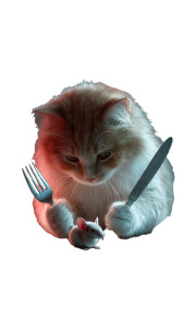Chubby Cat Feast Vinyl Car Decal Sticker – Waterproof & UV-Resistant 9.706666666666667" Chubby Cat Feast Vinyl Car Decal Sticker – Waterproof & UV-Resistant 9.706666666666667"
