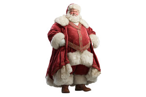 Life-Like Santa Claus Vinyl Car Decal Sticker – Waterproof & UV-Resistant 2.986666666666667"
