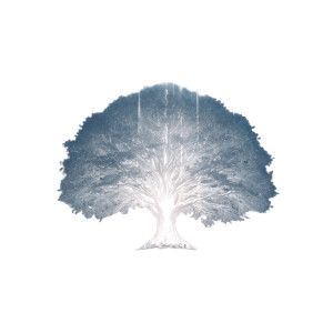 Glowing World Tree Vinyl Car Decal Sticker – Waterproof & UV-Resistant 3.4133333333333336"