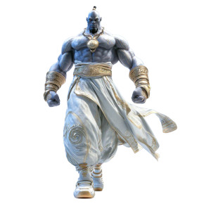Muscular Futuristic Genie Vinyl Car Decal Sticker – Waterproof & UV-Resistant 3.4133333333333336" Muscular Futuristic Genie Vinyl Car Decal Sticker – Waterproof & UV-Resistant 3.4133333333333336"