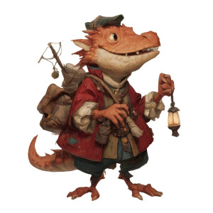 Short Kobold Vinyl Car Decal Sticker – Waterproof & UV-Resistant 3.4133333333333336"