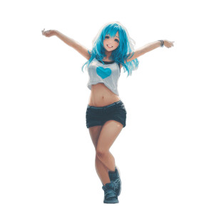 Anime Girl Dancing V7 Vinyl Car Decal Sticker – Waterproof & UV-Resistant 3.4133333333333336" Anime Girl Dancing V7 Vinyl Car Decal Sticker – Waterproof & UV-Resistant 3.4133333333333336"