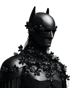 Floral Batman Vinyl Car Decal Sticker – Waterproof & UV-Resistant 8.0"