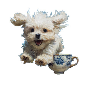 Maltese Dog Painting Vinyl Car Decal Sticker – Waterproof & UV-Resistant 3.4133333333333336" Maltese Dog Painting Vinyl Car Decal Sticker – Waterproof & UV-Resistant 3.4133333333333336"