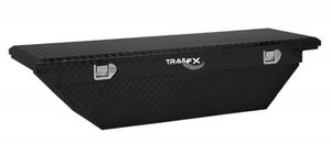 TrailFX TFX Single Lid Low Profile Tool Box | Gloss Black Diamond Tread | 60 Inch x 19-1/4 Inch x 13-1/2 Inch | Heavy Duty Aluminum | Self-Opening Shock TrailFX TFX Single Lid Low Profile Tool Box | Gloss Black Diamond Tread | 60 Inch x 19-1/4 Inch x 13-1/2 Inch | Heavy Duty Aluminum | Self-Opening Shock