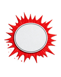 Starburst Sale Badge Vinyl Car Decal Sticker – Waterproof & UV-Resistant 4.0"