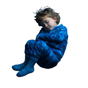 Floating Sleeping Child Vinyl Car Decal Sticker – Waterproof & UV-Resistant 3.4133333333333336"