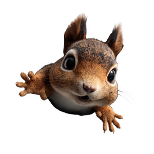 Cartoon Squirrel Emerging Vinyl Car Decal Sticker – Waterproof & UV-Resistant 3.4133333333333336" Cartoon Squirrel Emerging Vinyl Car Decal Sticker – Waterproof & UV-Resistant 3.4133333333333336"