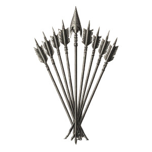 Bundle Of Arrows Vinyl Car Decal Sticker – Waterproof & UV-Resistant 3.4133333333333336"
