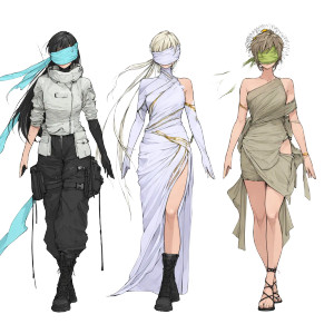 Anime Cyberpunk Trio Vinyl Car Decal Sticker – Waterproof & UV-Resistant 6.826666666666667"
