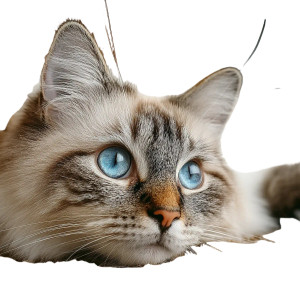 Ragdoll Cat Resting Vinyl Car Decal Sticker – Waterproof & UV-Resistant 3.4133333333333336" Ragdoll Cat Resting Vinyl Car Decal Sticker – Waterproof & UV-Resistant 3.4133333333333336"