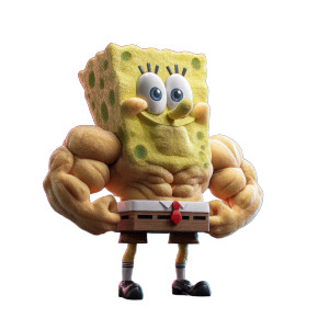 Muscular Spongebob Vinyl Car Decal Sticker – Waterproof & UV-Resistant 3.4133333333333336" Muscular Spongebob Vinyl Car Decal Sticker – Waterproof & UV-Resistant 3.4133333333333336"