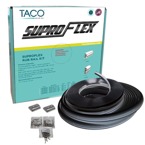 SuproFlex Boat Rub Rail | 80FT Length | Flexible & Shock-Absorbing | Made in USA SuproFlex Boat Rub Rail | 80FT Length | Flexible & Shock-Absorbing | Made in USA