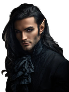 Handsome Elf Vampire Vinyl Car Decal Sticker – Waterproof & UV-Resistant 8.213333333333333" Handsome Elf Vampire Vinyl Car Decal Sticker – Waterproof & UV-Resistant 8.213333333333333"