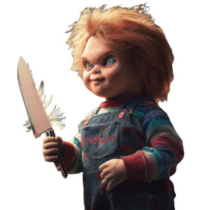 Chucky With Knife V4 Vinyl Car Decal Sticker – Waterproof & UV-Resistant 3.4133333333333336"